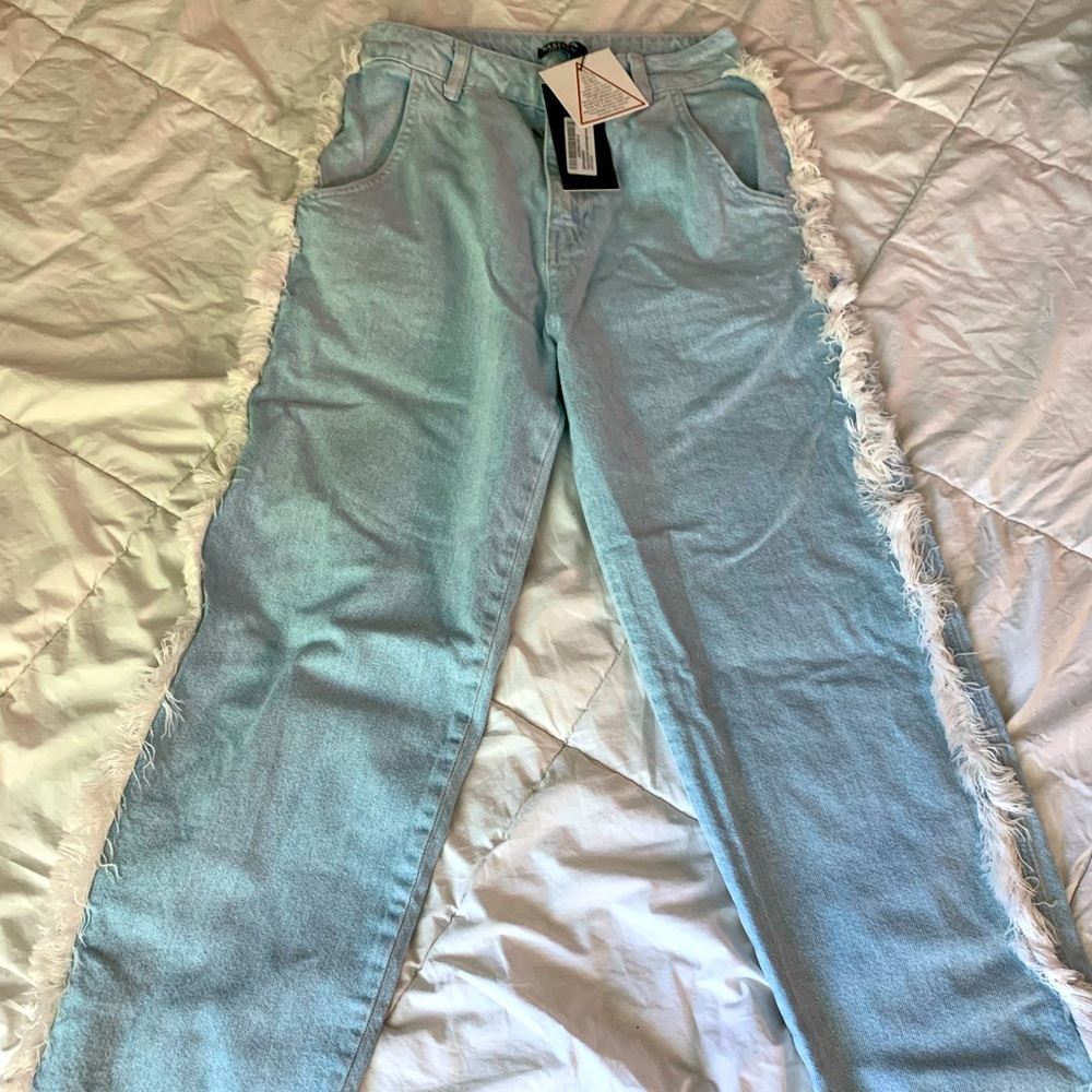 New with Tags Nasty Gal Fringe Pants